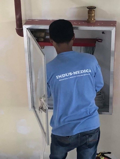 Batangas Medical Center installation photo