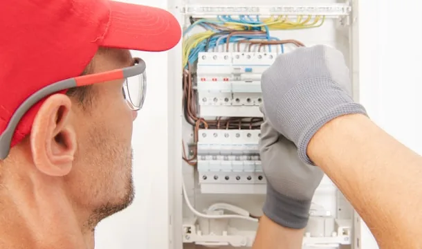electrical alarm panel installation